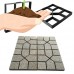 Costyle DIY Garden Plastic Path Maker Mould Stone Walk Road Mold Paving Cement Brick   